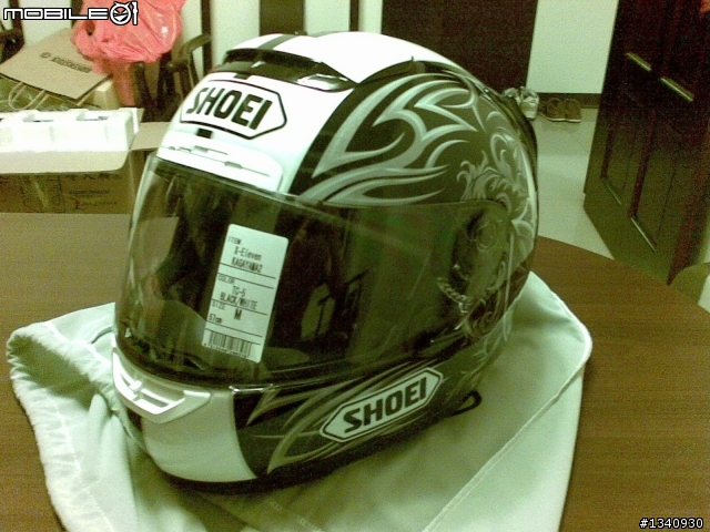 【開箱文】SHOEI X-11 KAGAYAMA 2,處女作,請多指教。