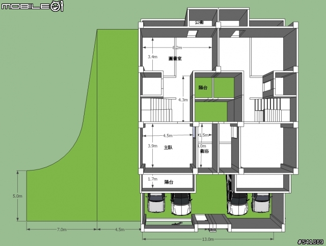 自建住宅初步構想圖請指教,謝謝。(11/2更新)