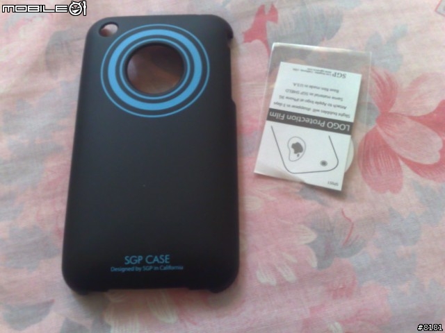 馬來西亞無約無鎖iPhone 3GS + SGP ultra thin + art 開箱記