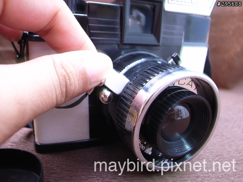 lomo Diana F+ 即可拍機背入手