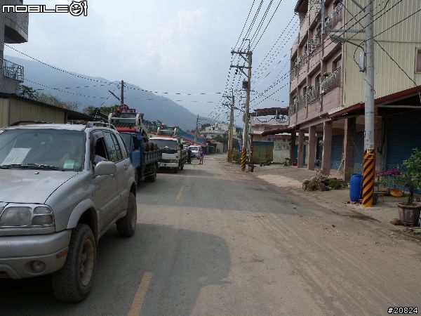 高雄茂林六龜災區道路狀況實景