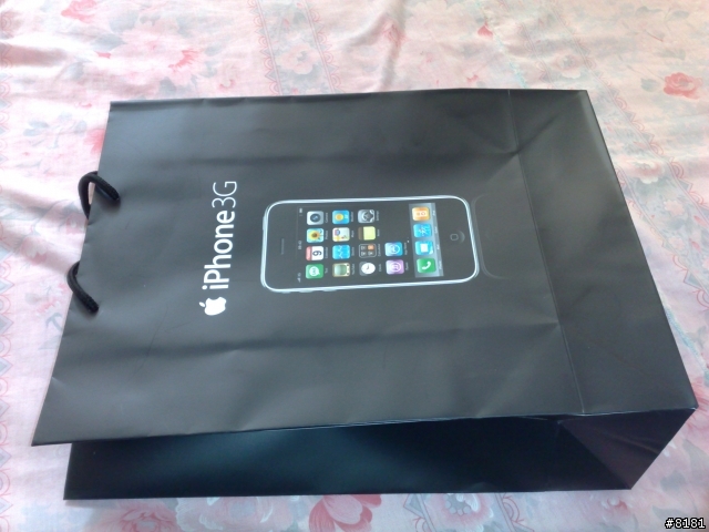 馬來西亞無約無鎖iPhone 3GS + SGP ultra thin + art 開箱記