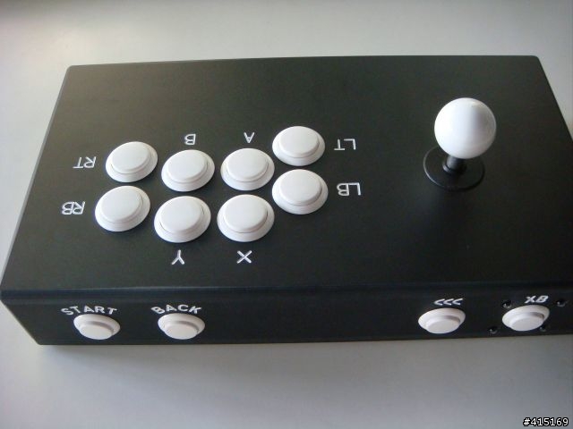 光學搖桿 PS2搖桿 FIGHTING STICK2搖桿改PS3無線藍芽搖桿(三和光學+三和按鈕完全移植)