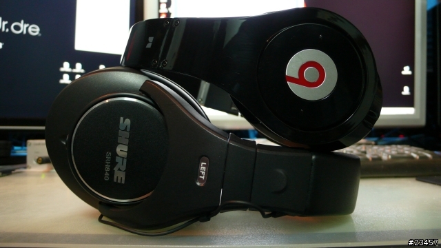 (分享)SHURE 新款耳罩 SRH-840(開箱)-新增Beats by Dr. Dre VS SHURE SRH-840PK賽