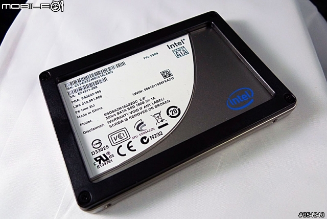 Intel SSD X25-M G2 160G 不專業開箱兼測試