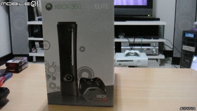 XBOX 360 ELITE 開箱文