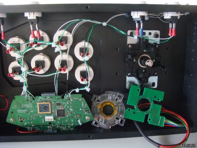光學搖桿 PS2搖桿 FIGHTING STICK2搖桿改PS3無線藍芽搖桿(三和光學+三和按鈕完全移植)