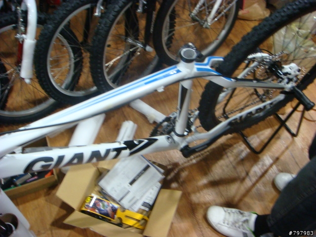 分享喜悅-GIANT 2010年SE2白藍入手!圖多