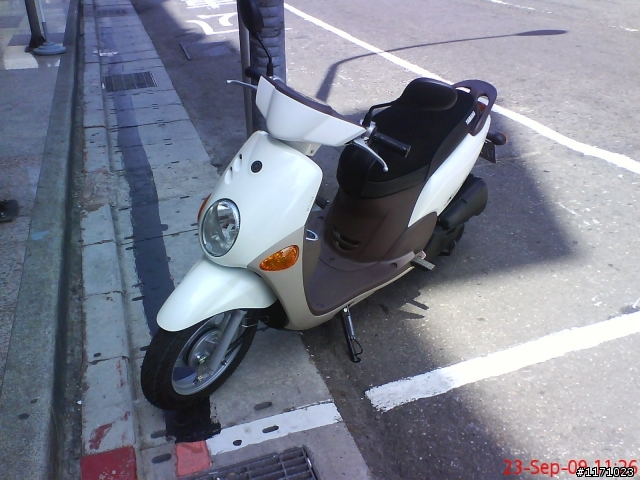 YAMAHA CIAO 白色開箱照片