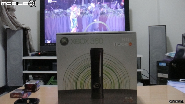 XBOX 360 ELITE 開箱文