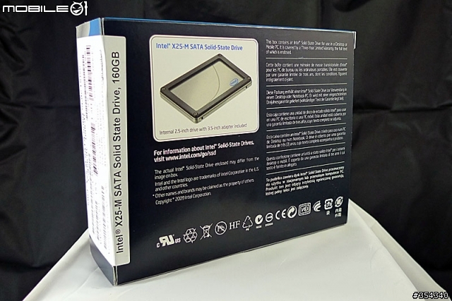 Intel SSD X25-M G2 160G 不專業開箱兼測試