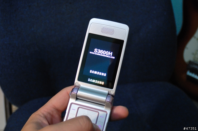 Samsung S3600H 簡易開箱文