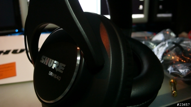 (分享)SHURE 新款耳罩 SRH-840(開箱)-新增Beats by Dr. Dre VS SHURE SRH-840PK賽