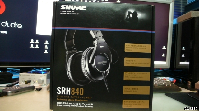 (分享)SHURE 新款耳罩 SRH-840(開箱)-新增Beats by Dr. Dre VS SHURE SRH-840PK賽