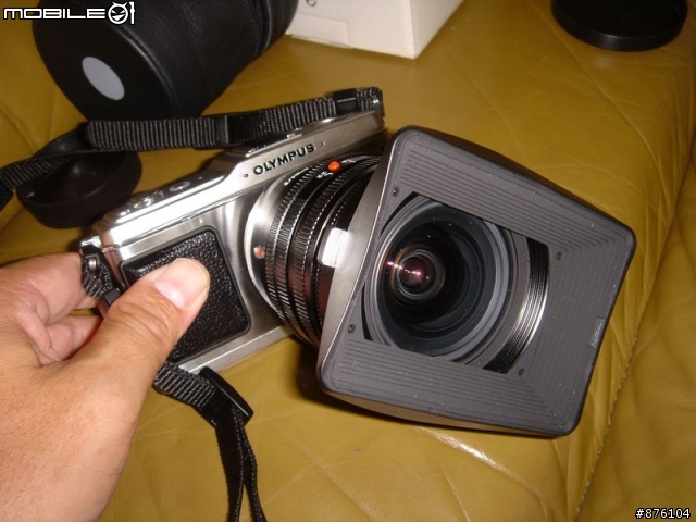 Leica便宜的數位機背~Leica轉接Micro4/3之E-P1