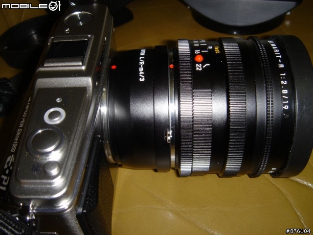 Leica便宜的數位機背~Leica轉接Micro4/3之E-P1
