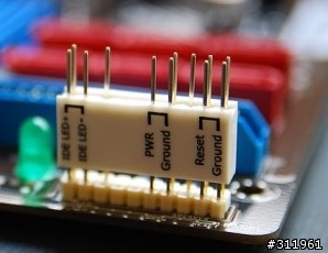 主機板上PANEL接頭改裝的問題