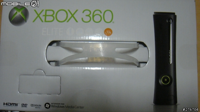 XBOX 360 ELITE 開箱文