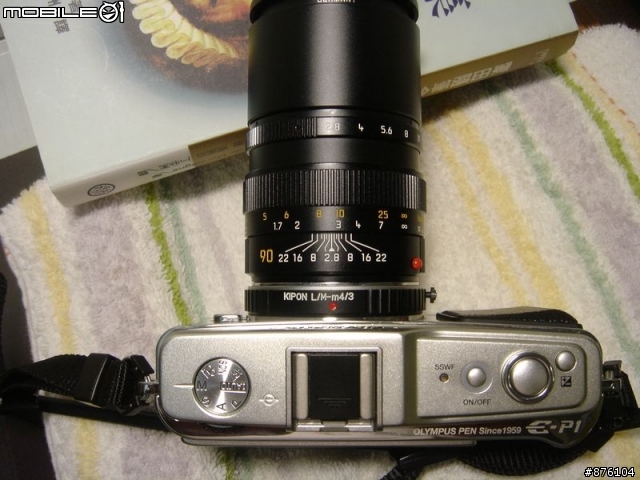 Leica便宜的數位機背~Leica轉接Micro4/3之E-P1