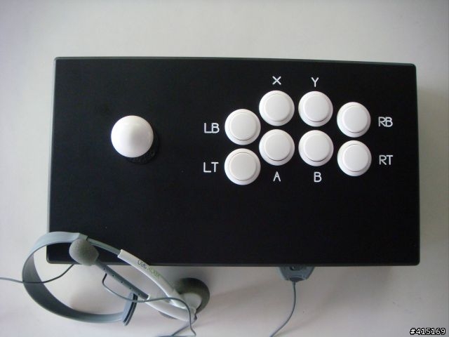 光學搖桿 PS2搖桿 FIGHTING STICK2搖桿改PS3無線藍芽搖桿(三和光學+三和按鈕完全移植)