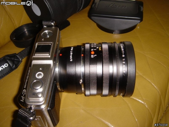 Leica便宜的數位機背~Leica轉接Micro4/3之E-P1
