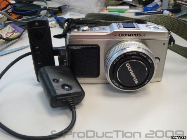 E-P1 用無線快門遙控器