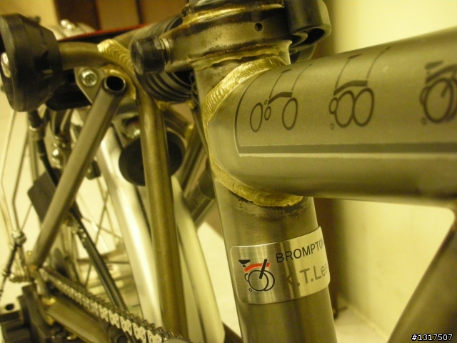 BROMPTON 客製名牌
