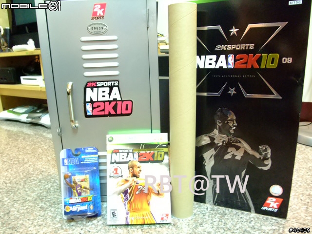 "Hot" NBA 2K10 十週年紀念版