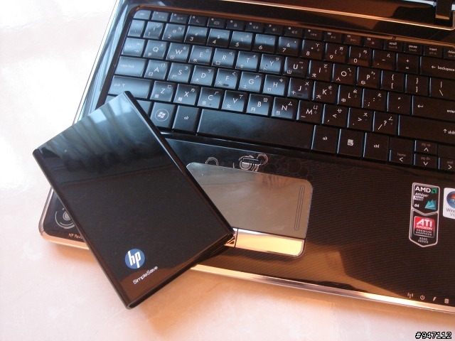 HP SimpleSave 320GB 2.5吋行動硬碟 HPBAAC3200ABK 開箱測試