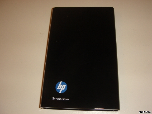 HP SimpleSave 320GB 2.5吋行動硬碟 HPBAAC3200ABK 開箱測試