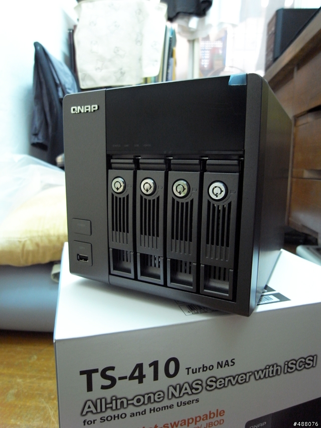 窮者宅宅NAS_QNAP TS-410登場!!!