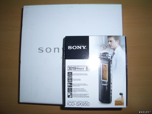 Sony ICD-SX950 錄音筆 新入手分享 (圖多且附多錄音試聽檔)