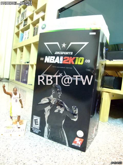 "Hot" NBA 2K10 十週年紀念版