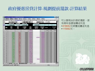 一個協助計算房屋貸款金額的Excel試算表工具