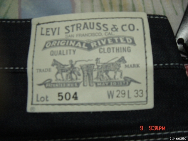 (不專業開箱分享)Levi's-504牛仔褲