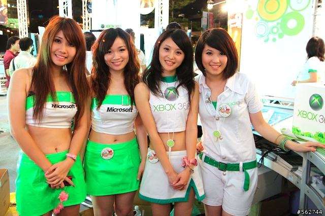 台灣微軟Xbox360 X09玩家之夜~~讚~~!