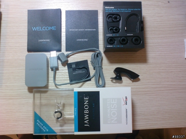 Jawbone 第3代購入開箱文 - Jawabone Prime JBT01 Bluetooth Headset