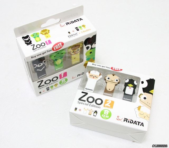 【送禮自用兩相宜】超口愛~錸德可換殼動物隨身碟入手分享