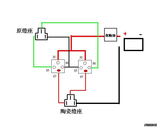 強光線組原理及製作電路