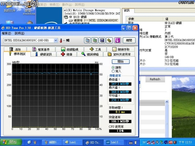 我的 SSD X25-M G2 在 XP下寫入效能變差啦