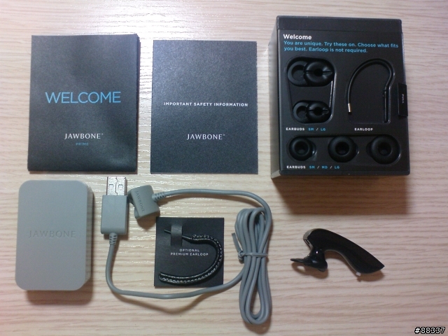 Jawbone 第3代購入開箱文 - Jawabone Prime JBT01 Bluetooth Headset