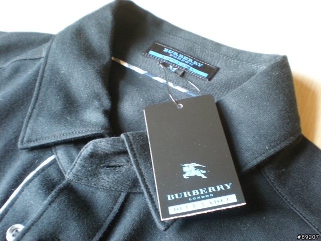 【狼人分享】Burberry 藍標之低調黑 Polo 衫..