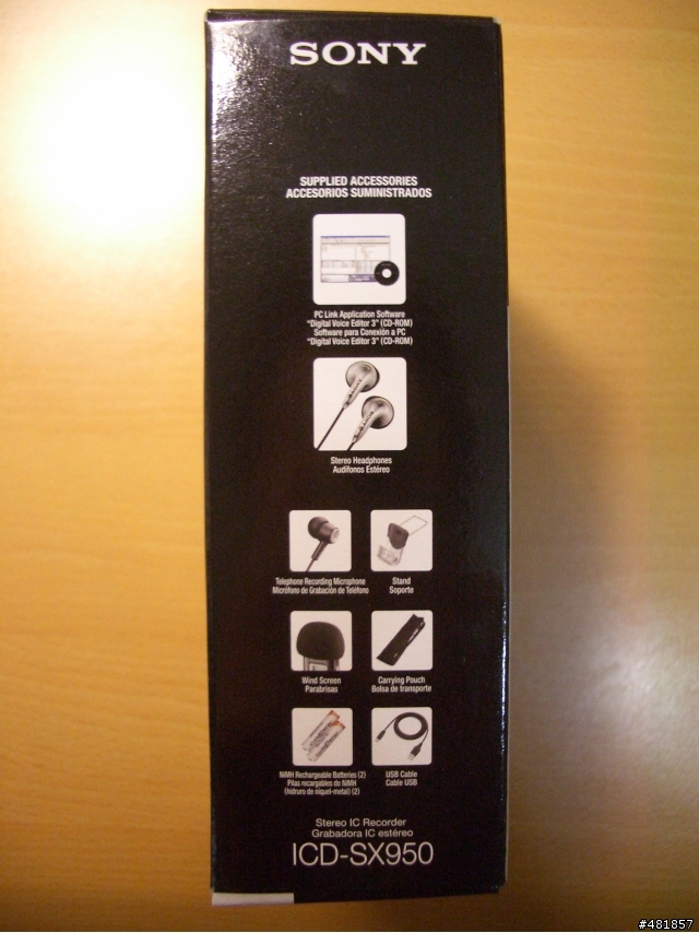 Sony ICD-SX950 錄音筆 新入手分享 (圖多且附多錄音試聽檔)