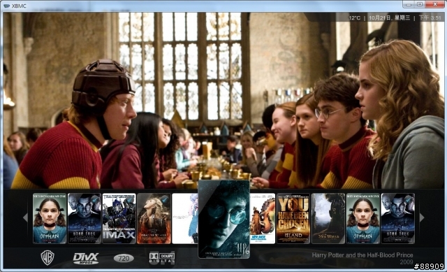 XBMC Media Center 效果分享 =2012.03.29=