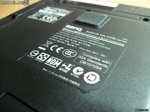 NB裡的NB - BenQ U102 小筆電新開箱文
