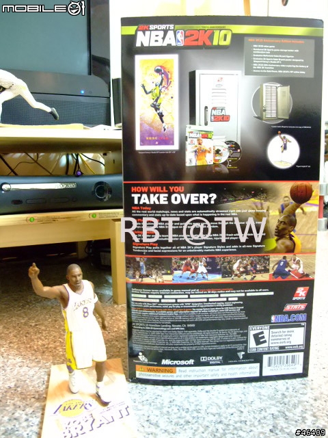 "Hot" NBA 2K10 十週年紀念版