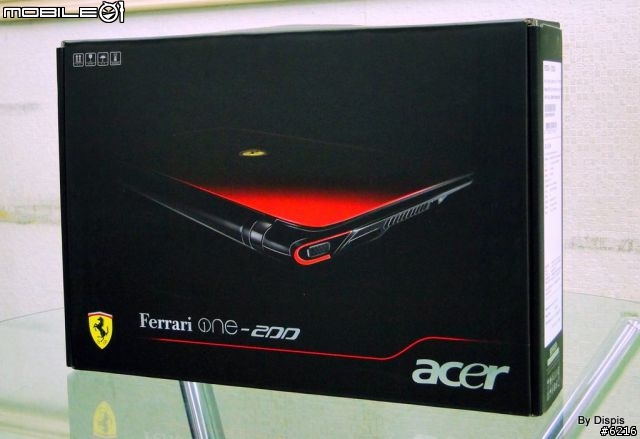 讓人心跳加速的acer Ferrari one-200 (11/24新增L310與SU3500的比較)