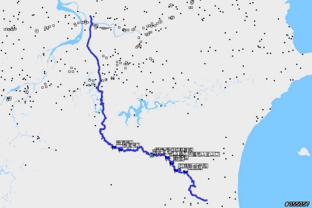 單騎桶後越嶺全記錄-GPS軌跡