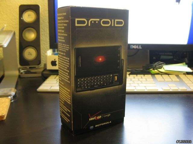 Motorola Droid (Verizon CDMA) 開箱 「版主請幫忙移文」