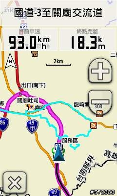 Oregon 400T 航跡導航疑問